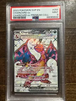 Charizard ex PSA 9 2023-25 Pokemon SV Black Star Promos SVP EN #056 8561 Premium - Image 1