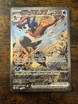 Pokemon TCG Greninja EX Scarlet & Violet Promo 132 - Image 1