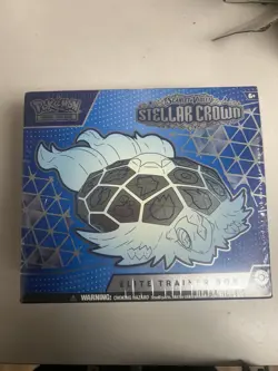 Pokemon TCG Scarlet & Violet Stellar Crown Elite Trainer Box Terapagos - Image 1