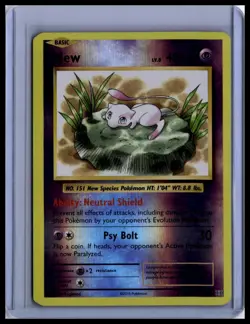 2016 Pokemon XY - Evolutions Mew #53/108 Reverse Holo - Image 1