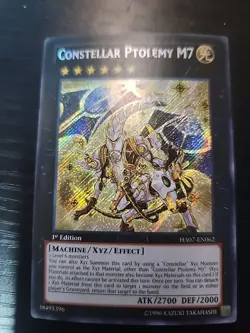 Constellar Ptolemy M7 HA07-EN062 Secret Rare 1st Edition NM Condition - Image 1