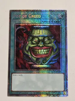 Pot of Greed MP25-EN050 Starlight Rare Yugioh 1st Edition 2025 Mega-Pack Mint - Image 1