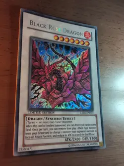 Black Rose Dragon - CT05-EN003 - Limited Edition - Secret Rare - Image 2