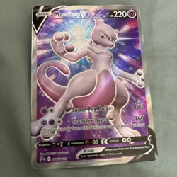 Pokemon Mewtwo EX TCG Holo Ultra Rare Card 220 Hp And Is A Psychic - Image 2