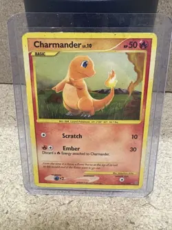 Pokemon TCG Charmander 101/100 Holo Stormfront HP - Image 1