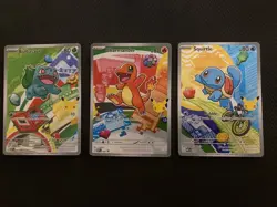 Pokemon TCG First Partner Illustration Collection Series 1 Kanto Gen 1 NM - Image 1