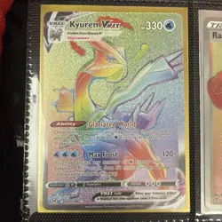 Kyurem VMAX 197/196 SWSH:11 Lost Origin Secret Rare Pokemon TCG NM+ - Image 1