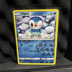 Pokemon Piplup 31/156 Sm-Ultra Prism Reverse Holo Common - Image 1