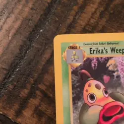 Erika's Weepinbell Gym Heroes 48/132 Regular Unlimited Vintage Pokemon TCG NM - Image 5