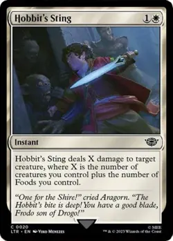 Hobbit's Sting -Foil Near Mint MTG - Image 1