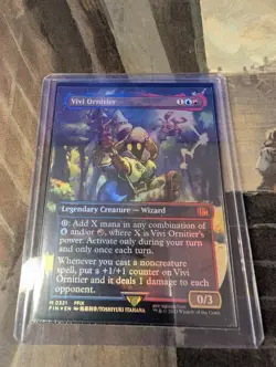 Vivi Ornitier Borderless Foil M0321 MTG Final Fantasy Card M/Nm Condition - Image 1