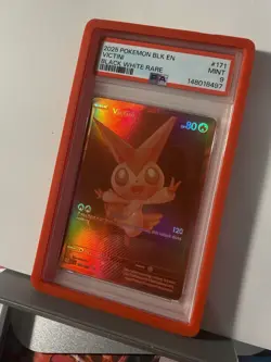 Pokemon Victini Black Bolt #171/086 Special Illustration Rare Mint PSA 9 - Image 1