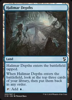 Halimar Depths - Light Play MTG Commander 2018 - Image 1