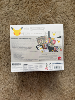 Pokemon Celebrations Elite Trainer Box ETB 25th Anniversary New Factory Sealed 820650809439 - Image 2
