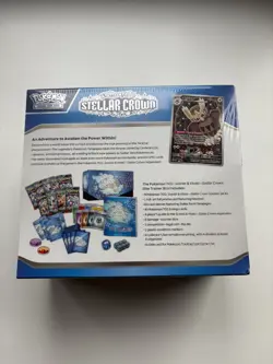 Pokemon TCG Scarlet & Violet Stellar Crown Elite Trainer Box ETB Sealed NEW - Image 2