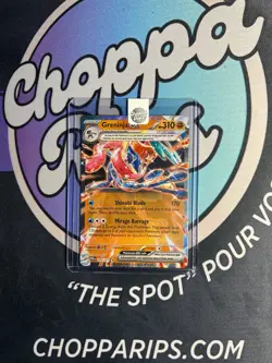 Pokemon Twilight Masquerade Greninja EX Double Rare Holo #106/167 - Image 1