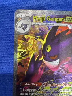 Pokemon TCG Mega Gengar Ex 284/217 Special Illustration Rare SIR Ascended Heroes - Image 2