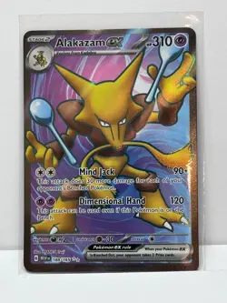 Pokemon - 188/165 Alakazam SV Scarlet & Violet 151 Ultra Rare Holo TCG NM MEW - Image 1