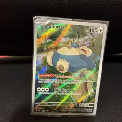 Snorlax Pokemon Scarlet & Violet 151 Promo 051 Sealed - Image 1