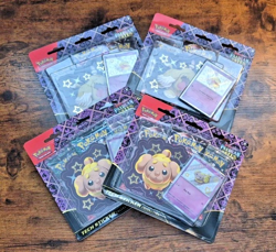 LOT of 4 Pokemon Paldean Fates Tech Sticker Booster Packs 12-PACKS 190282.6 - Image 1