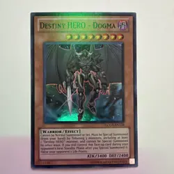 1 x Destiny HERO - Dogma - LCGX-EN128 - Super Rare - Unlimited Edition Near Mint - Image 1