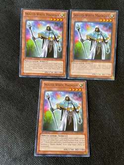 Skilled White Magician - YGLD-ENC20 / YSYR-EN012 - Common 1st Ed NM YuGiOh! X3 - Image 1