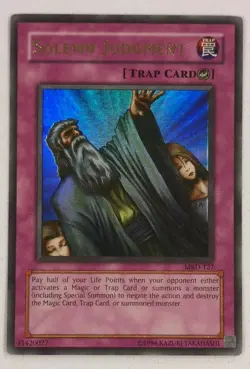 Yu-Gi-Oh! Solemn Judgment MRD-EN127 Metal Raiders Ultra Rare Konami English - Image 1