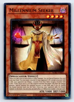 Millennium Seeker Ultra Rare Egyptian God Deck: Slifer the Sky Dragon EGS1-EN005 - Image 1