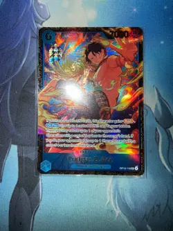 One Piece Portgas D Ace OP13-119 Top 16 Treasure Cup Prize Promo SEALED - Image 1