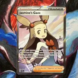 Pokemon TCG Jasmine's Gaze Surging Sparks Full Art Card 233/191 NM Condition - Image 1