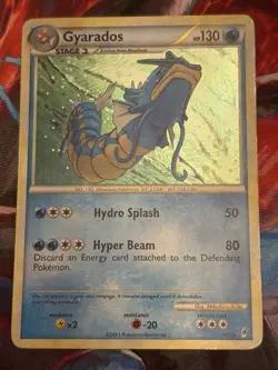 Pokemon Gyarados 7/95 Call of Legends Holo Rare 2011 Stage 1 130HP Card - Image 2