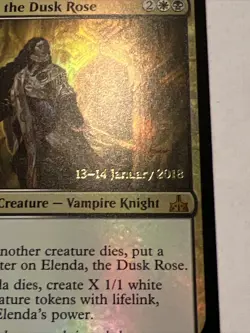 MTG FOIL Elenda, the Dusk Rose – Rivals of Ixalan Card # 157 NM - Image 2