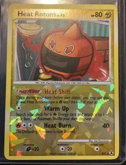 Heat Rotom | Pokemon Card | Reverse Holo Secret Rare | Rising Rivals | RT3 | NM - Image 1