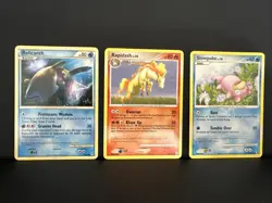 Pokemon Card Lot EX DP HGSS Era Wooper Clefairy Rapidash 12 Cards LP - Image 4