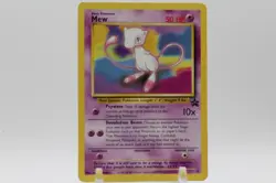 Pokemon TCG Mew Vintage 8 Non-Holo Black Star Promo Card - Image 1