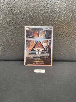 ONE PIECE CARD GAME HOLO CARTE FRANCAISE CINQ DOYENS OP13-082 SR FR - Image 1