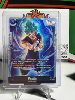 Dragon Ball Super Card Vegito Blazing Aura FB02-139 SCR - Image 1