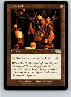 Magic the Gathering Claws of Gix Time Spiral Timeshifted MTG Free Shipping! - Image 1