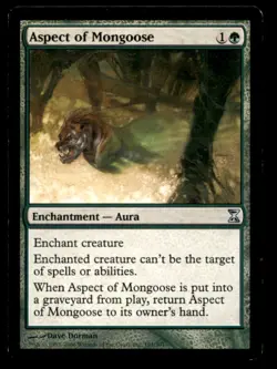 Aspect of Mongoose LP Light Play Time Spiral MTG [5869] - Image 1