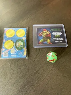 Sirius Ninja Turtles Raphael Spindown D20 Legendary Limited Edition - TMNT MTG - Image 2