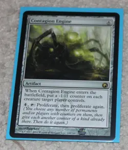 MTG Contagion Engine Scars of Mirrodin Regular nm - Image 1