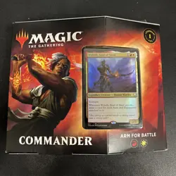 Commander Legends Arm For Battle Commander Deck Sealed - Image 1
