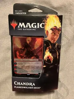 Core Set 2020 Planeswalker Deck: Chandra MTG Brand New Sealed - Image 1