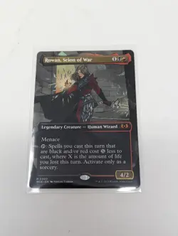 MTG Rowan, Scion of War (Borderless) Wilds of Eldraine (WOE) - Image 1