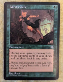 Mirri's Guile Tempest - Magic (MTG) - Lightly Played, small dent - Regular Rare - Image 1