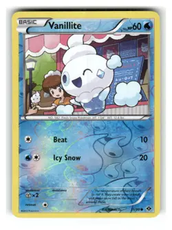Vanillite 31/99 Common Next Destinies Pokemon Reverse Holo Lightly Played - Image 1