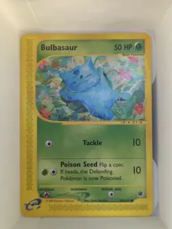 Pokemon Base Set Expedition BULBASAUR #94 E Reader Mint - Image 1