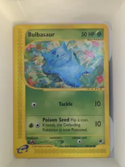 Pokemon Base Set Expedition BULBASAUR #94 E Reader Mint - Image 2