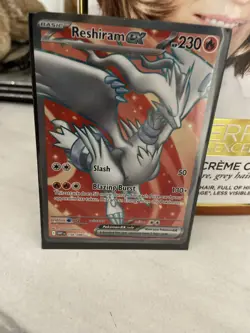 Pokemon TCG White Flare Reshiram EX Full Art Ultra Rare Card 158/086 - Image 2