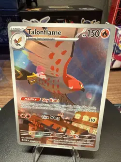 Talonflame 091/088 IR Pokemon Perfect Order Illustration Rare Pokemon TCG NM - Image 1